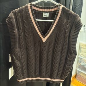Aritzia Sunday Best Sweater Vest